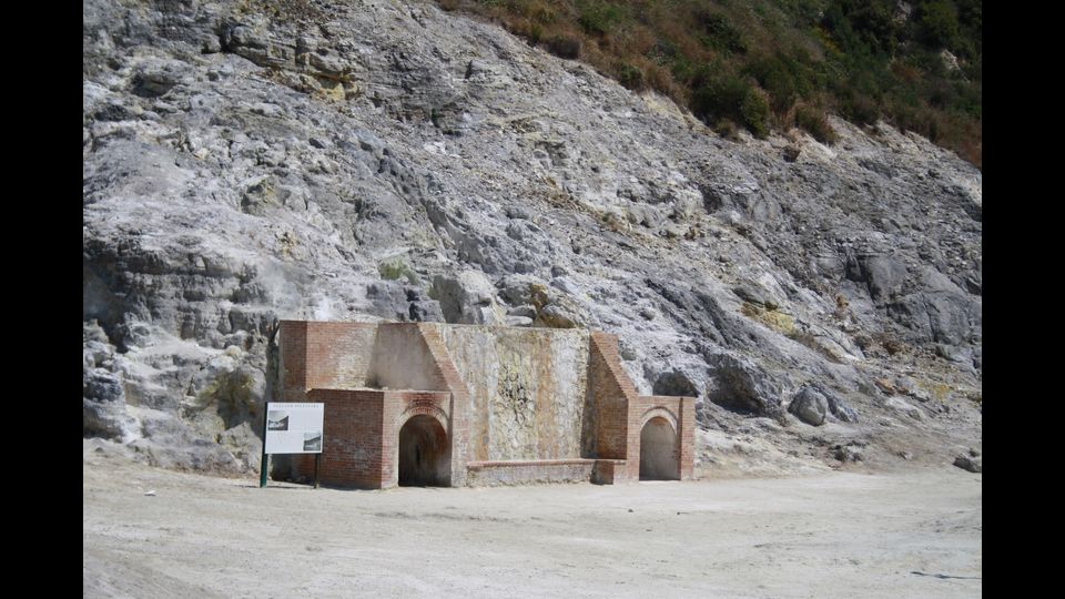 La solfatara di Pozzuoli&nbsp;