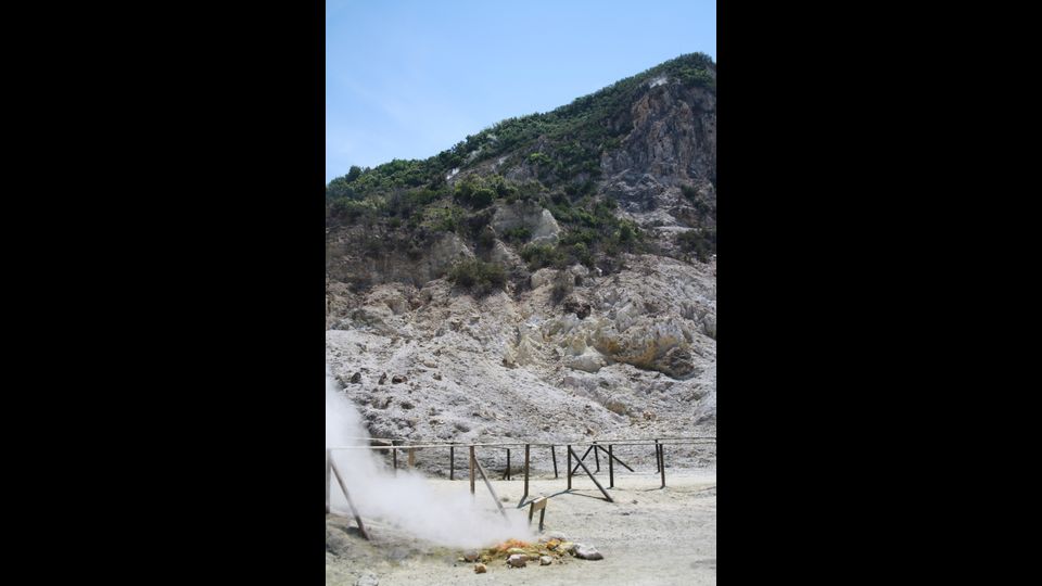 La solfatara di Pozzuoli&nbsp;