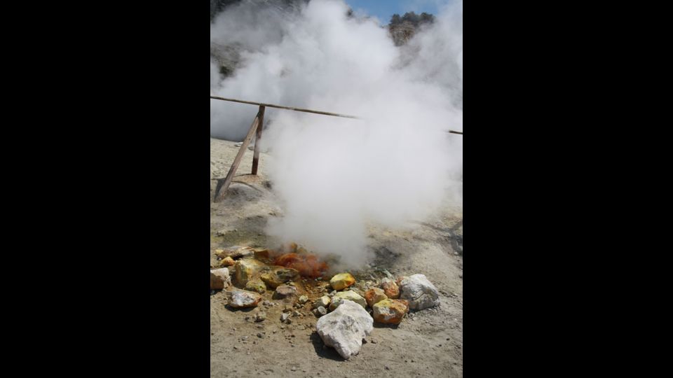 La solfatara di Pozzuoli &nbsp;
