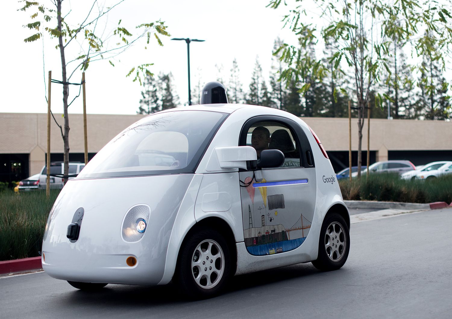 &nbsp; Google car, auto senza pilota