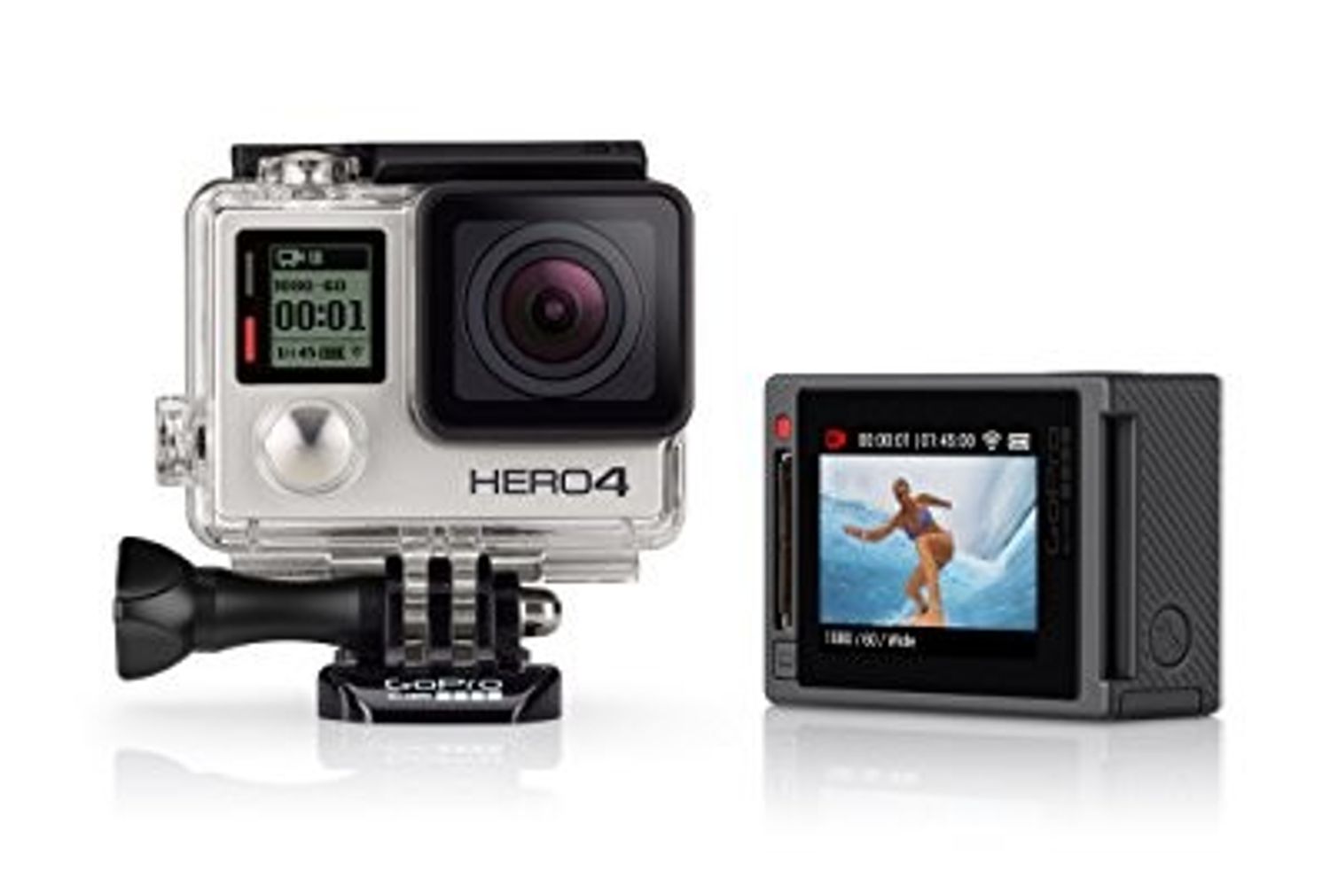 &nbsp;GoPro Hero 4 Black e Silver