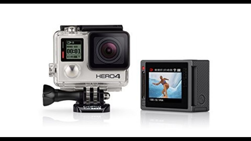 &nbsp;GoPro Hero 4 Black e Silver