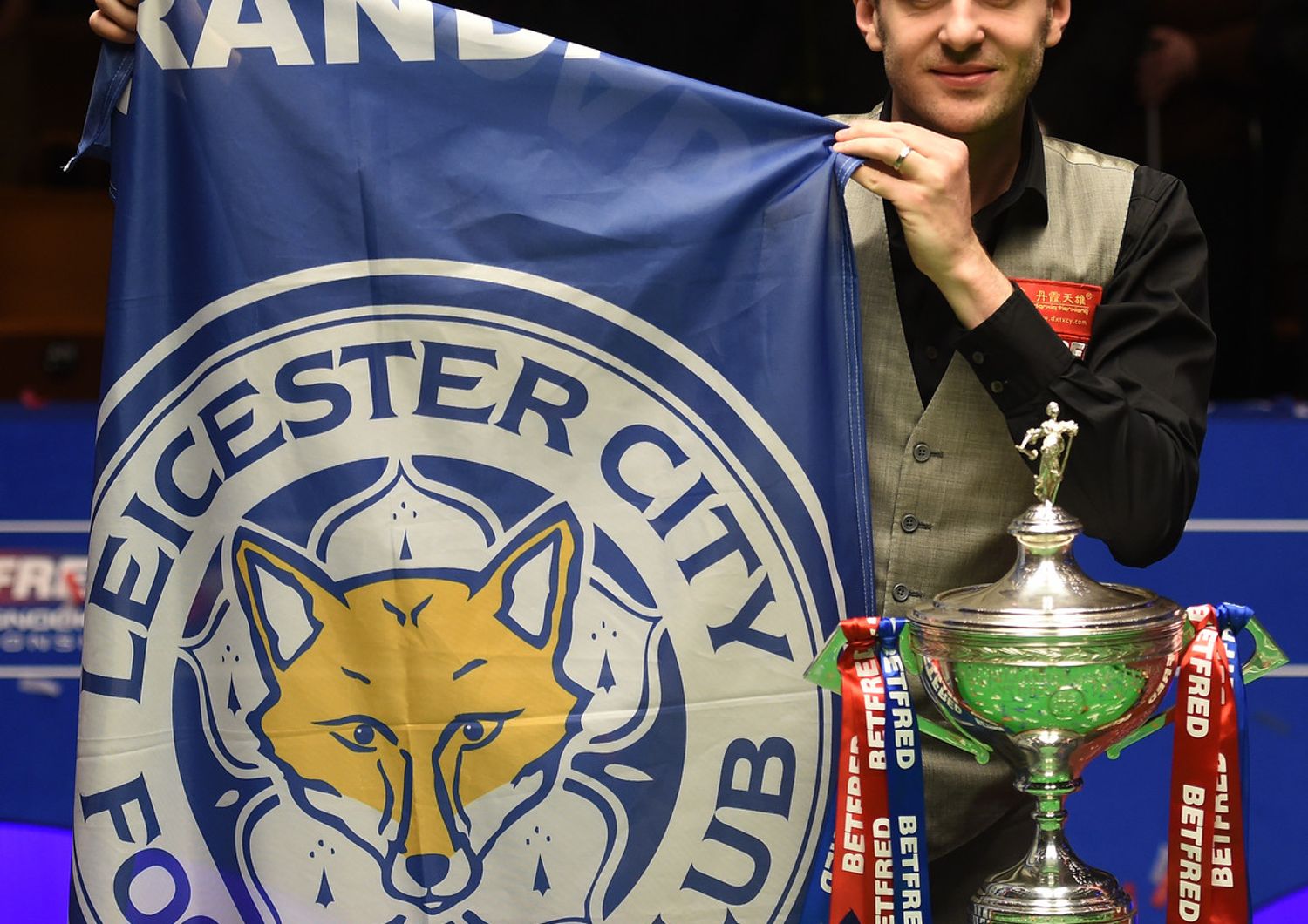 &nbsp;Selby vincitore mondiale snooker festa doppia a Leicester - afp