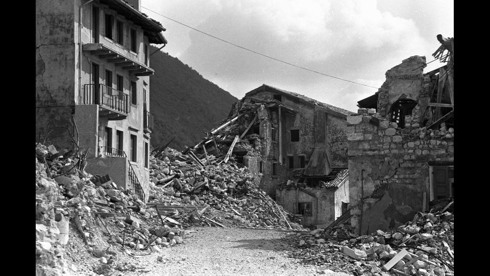 Friuli Venezia Giulia. Gemona dopo il terremoto del 6 maggio 1976 (Agf)&nbsp;