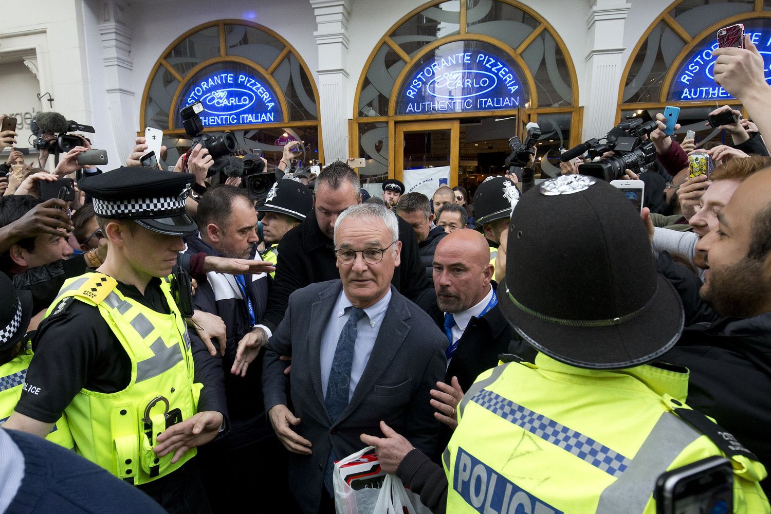 Claudio Ranieri coach Leicester (afp)&nbsp;