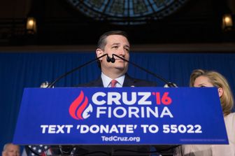 &nbsp;Ted Cruz Usa 2016 - afp