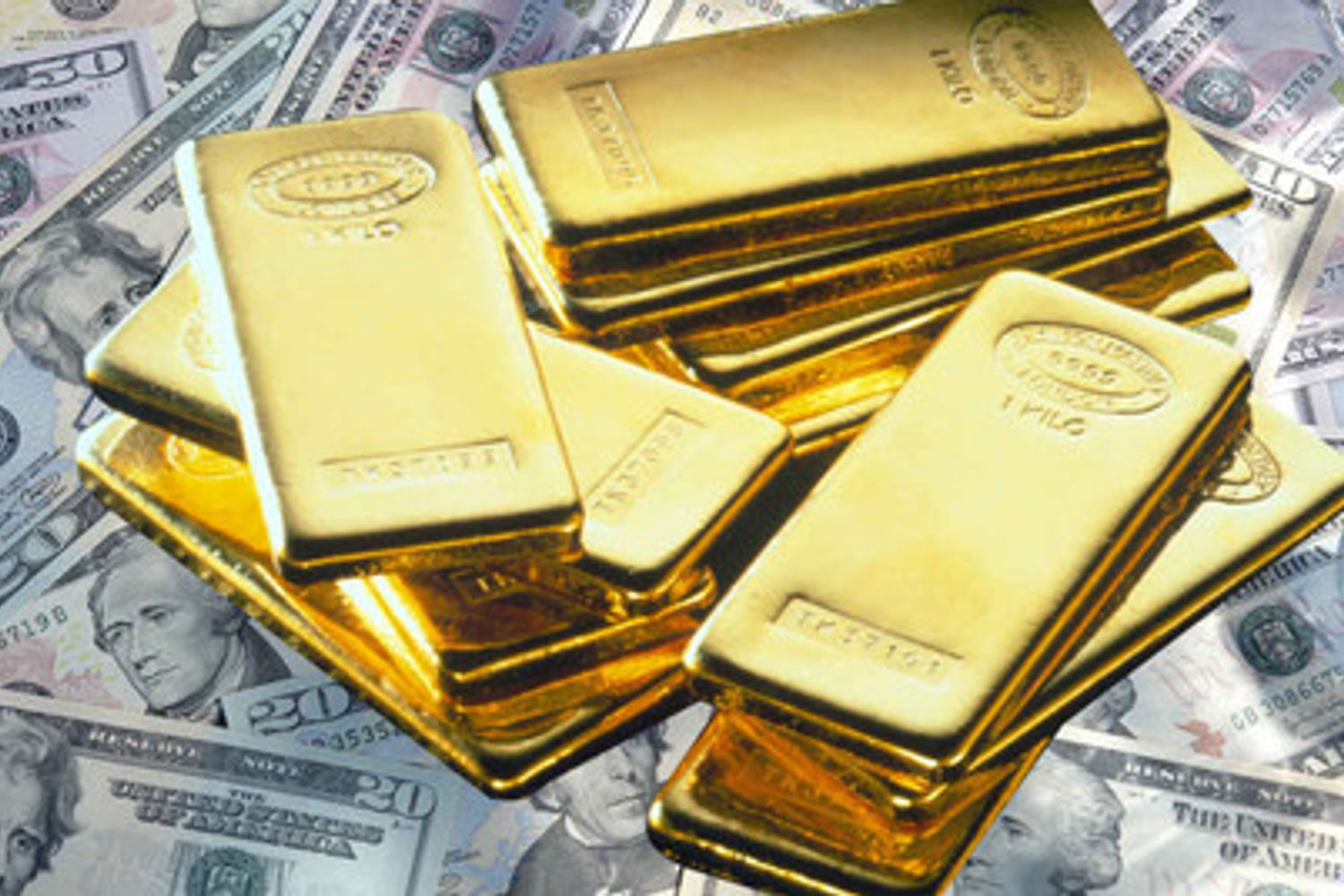 &nbsp;Lingotti oro dollari