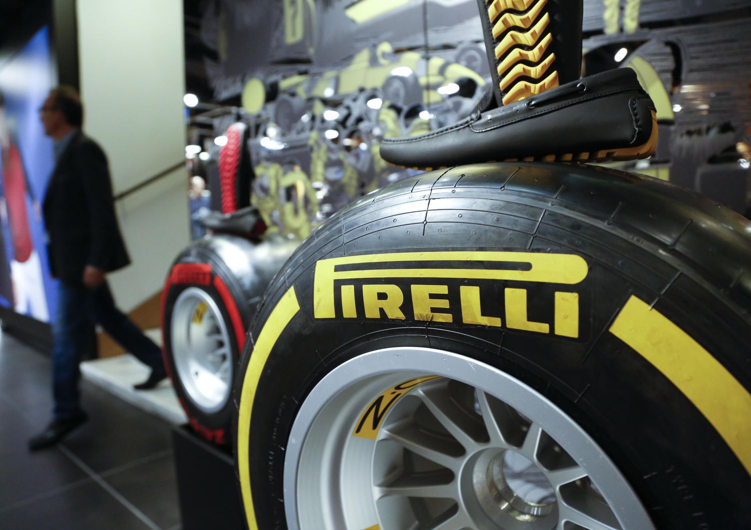 Un pneumatico Pirelli