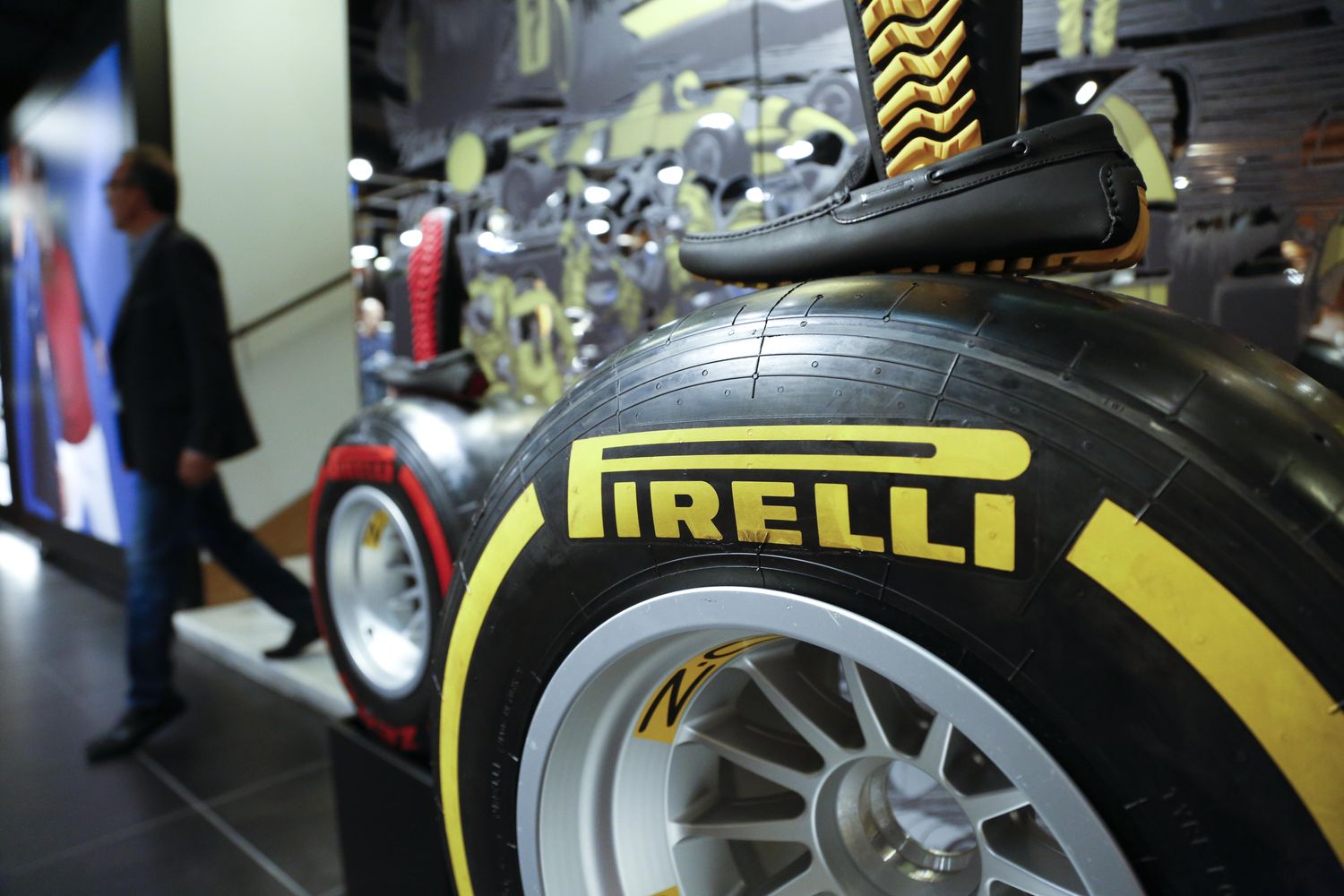 Un pneumatico Pirelli