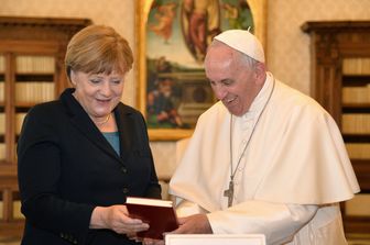 &nbsp;Merkel Papa Francesco