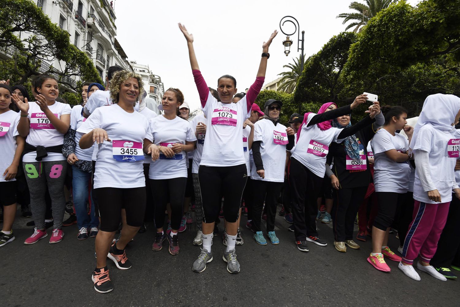 maratona donna in Algeria (afp)&nbsp;