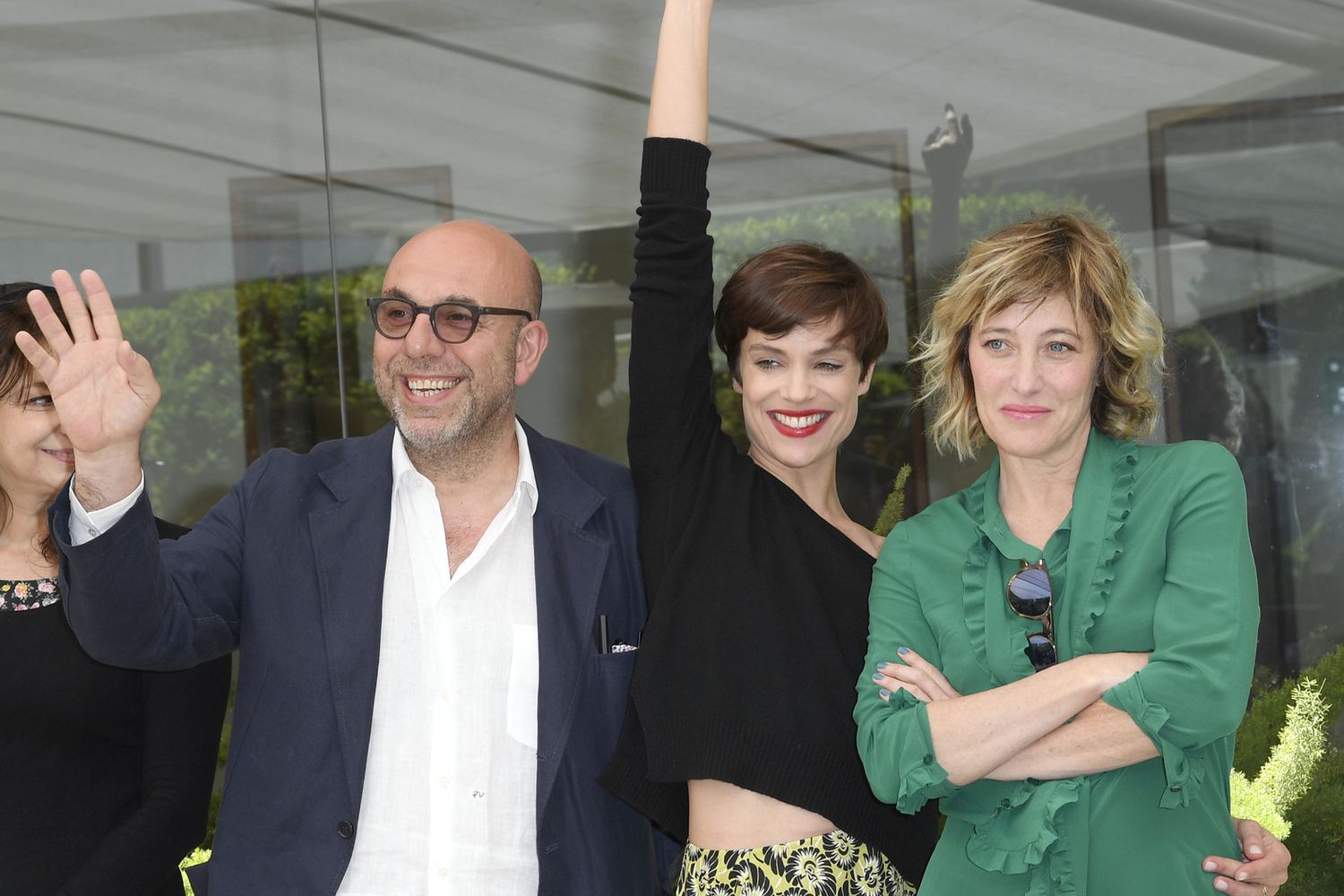 Paolo Virzi' Micaela Ramazzotti Valeria Bruni Tedeschi (agf)&nbsp;