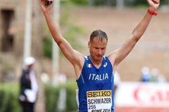 Alex Schwazer maratona Roma (twitter)