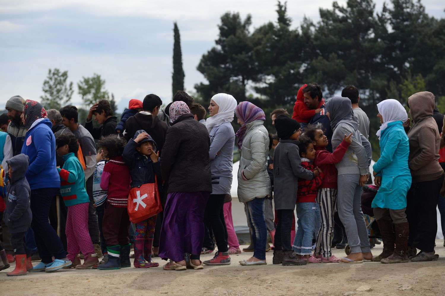 &nbsp;Migranti immigrati Grecia Macedonia - afp