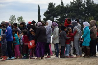 &nbsp;Migranti immigrati Grecia Macedonia - afp