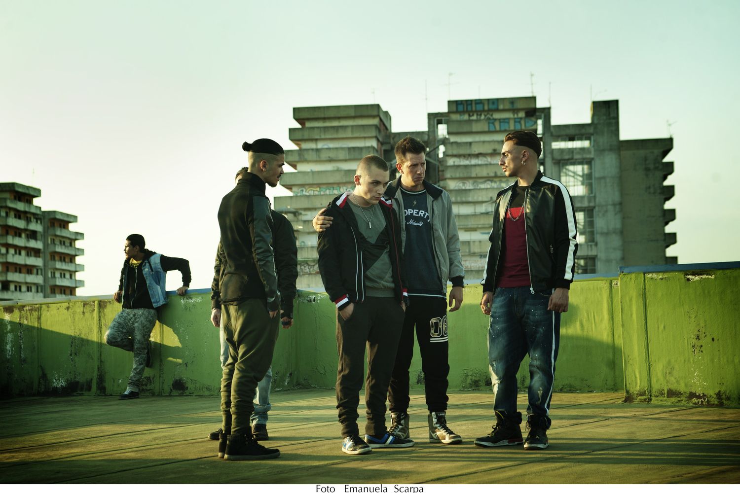 &nbsp;Una scena della seconda serie di Gomorra