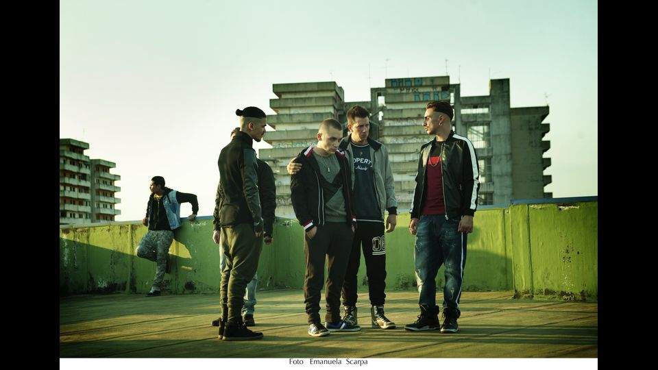 &nbsp;Una scena della seconda serie di Gomorra