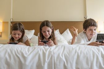 &nbsp;Videogiochi bambini giocare - afp