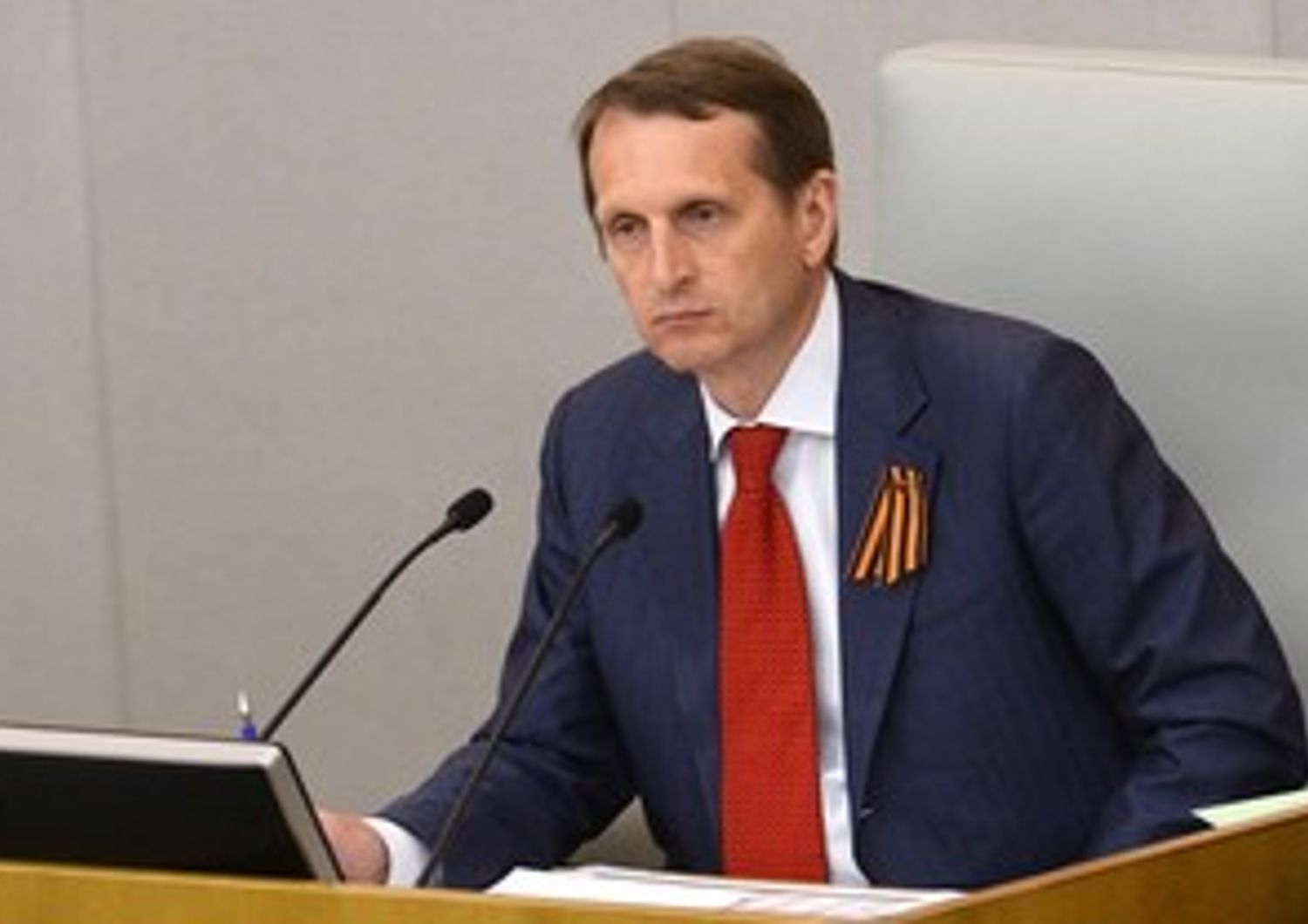 &nbsp; Sergey Naryshkin Duma Russia (AFP)