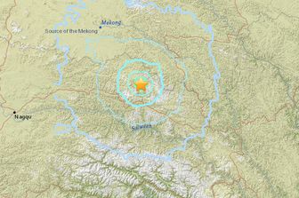 terremoto Dengqen, Tibet (sito terremoto)&nbsp;