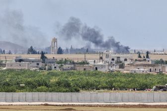 &nbsp;Siria bombardamenti - afp