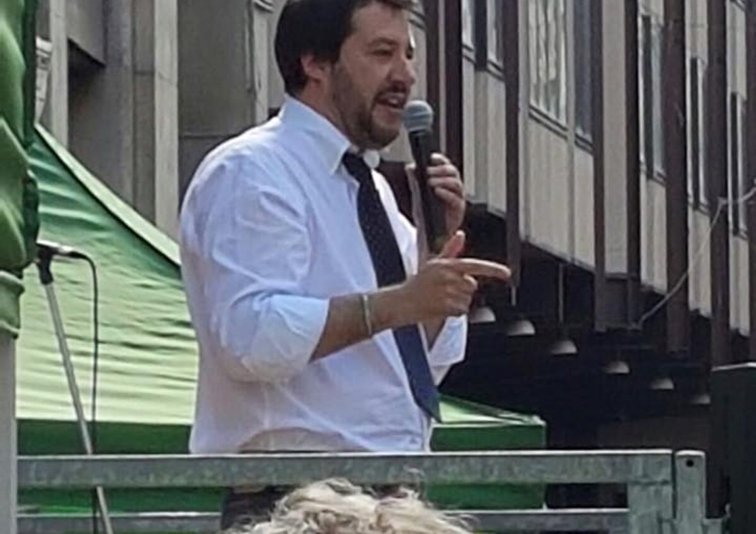 &nbsp;Il segretario della Lega, Matteo Salvini
