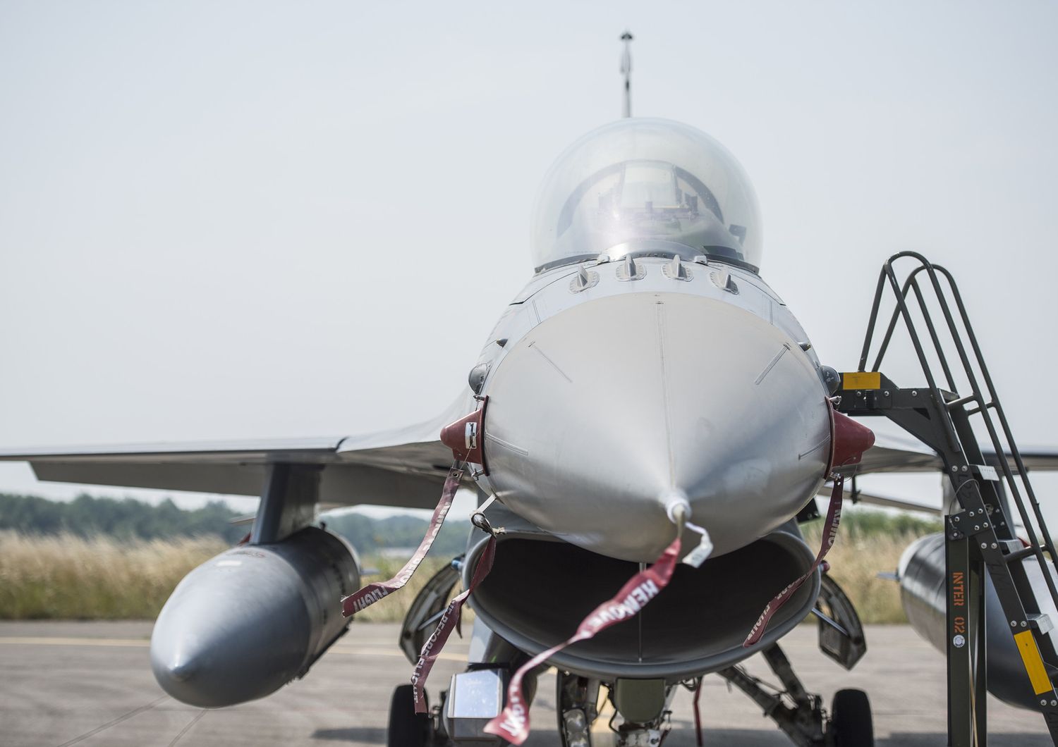 jet aerei F-16 belga (afp)&nbsp;