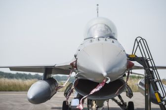 jet aerei F-16 belga (afp)&nbsp;