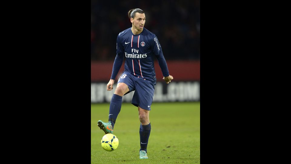 Zlatan Ibrahimovic nel Paris SG dal 2012 (afp)&nbsp;