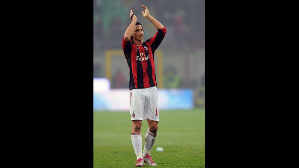 Zlatan Ibrahimovic nel Milan 2010-2012 (afp)&nbsp;