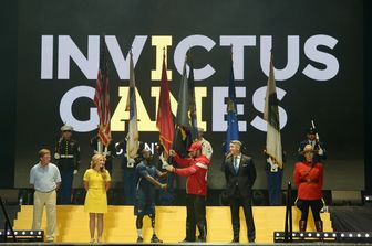 &nbsp;Invictus Games cerimonia chiusura (Afp)