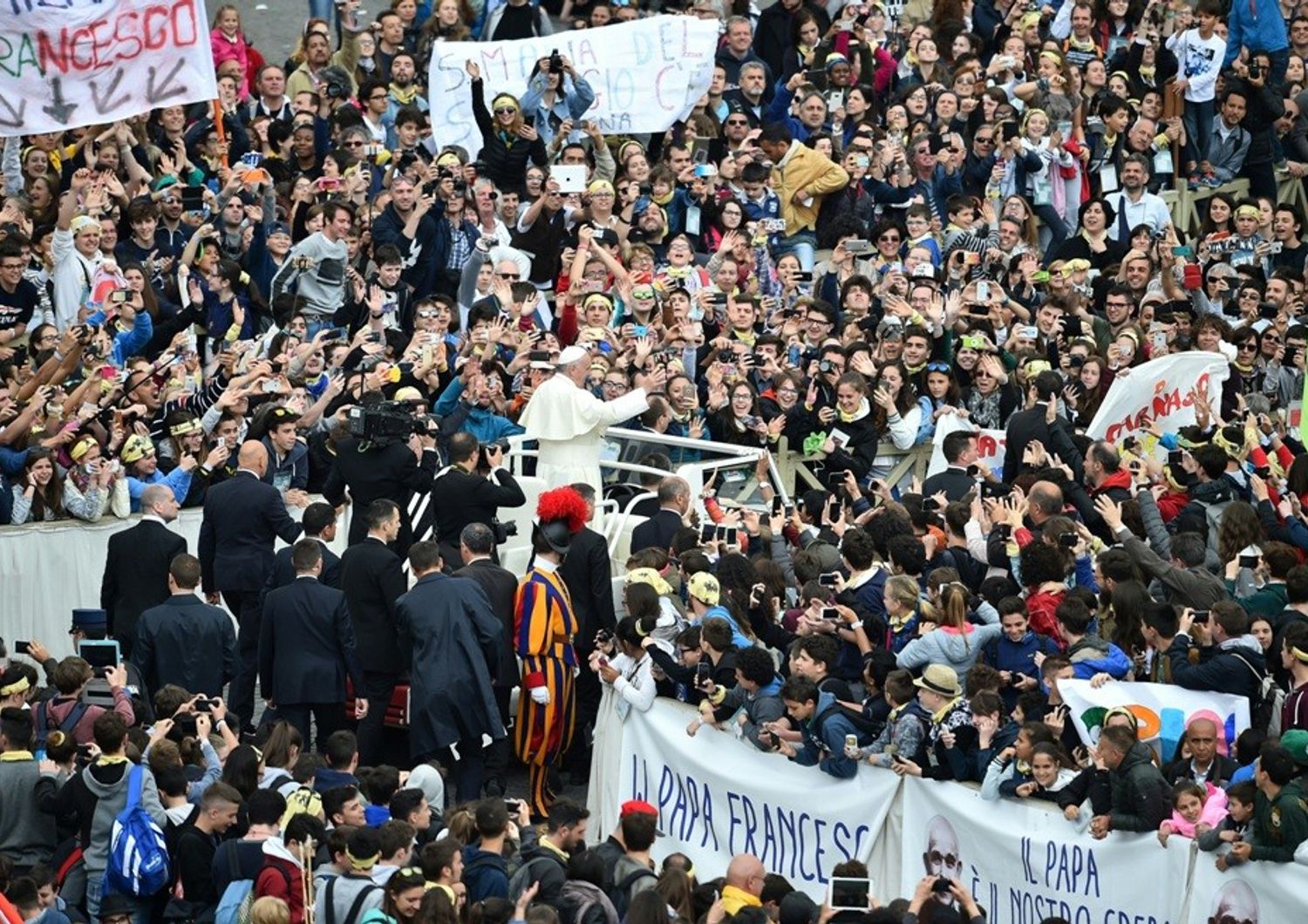 &nbsp;Papa Francesco giubileo pellegrini - afp