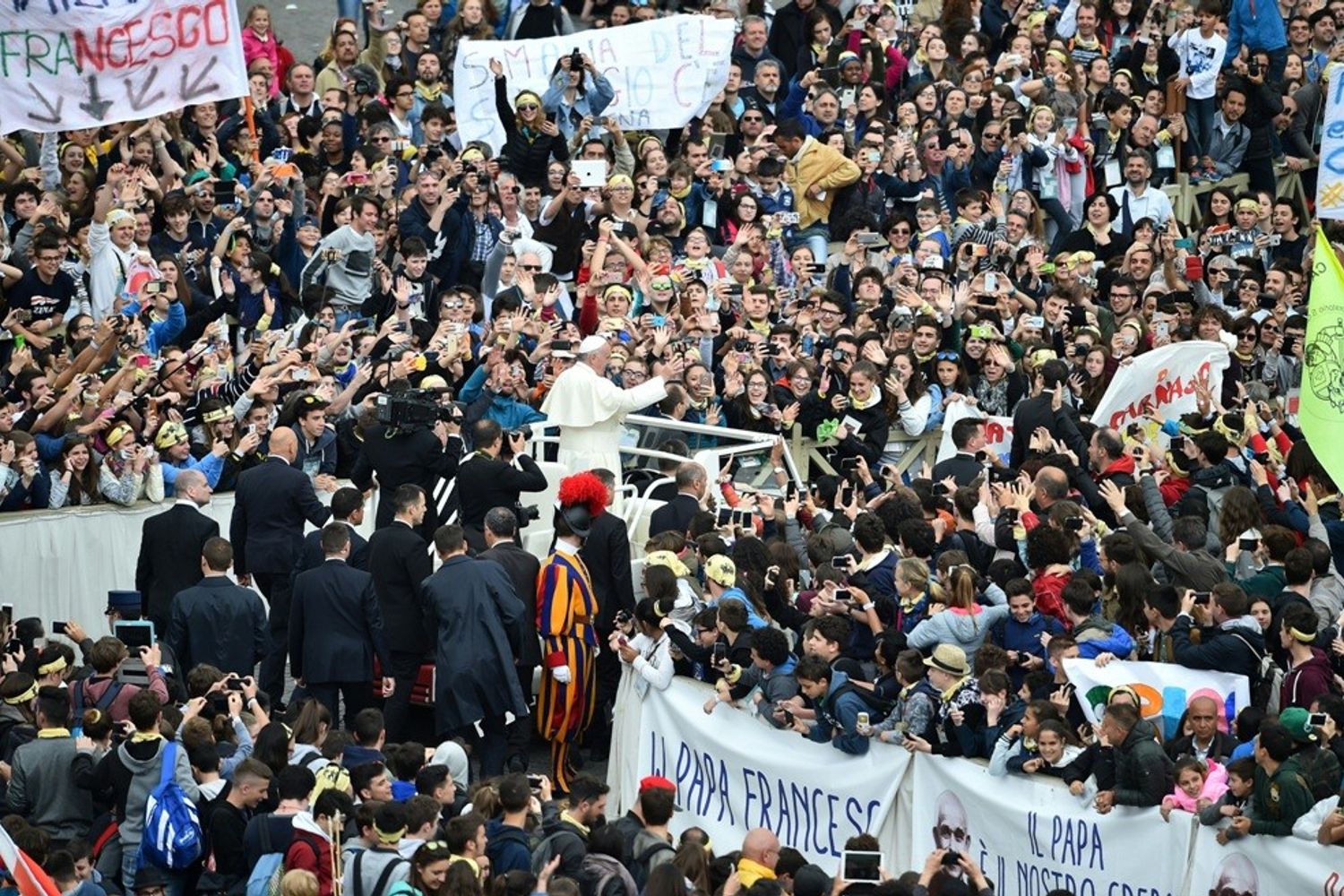 &nbsp;Papa Francesco giubileo pellegrini - afp