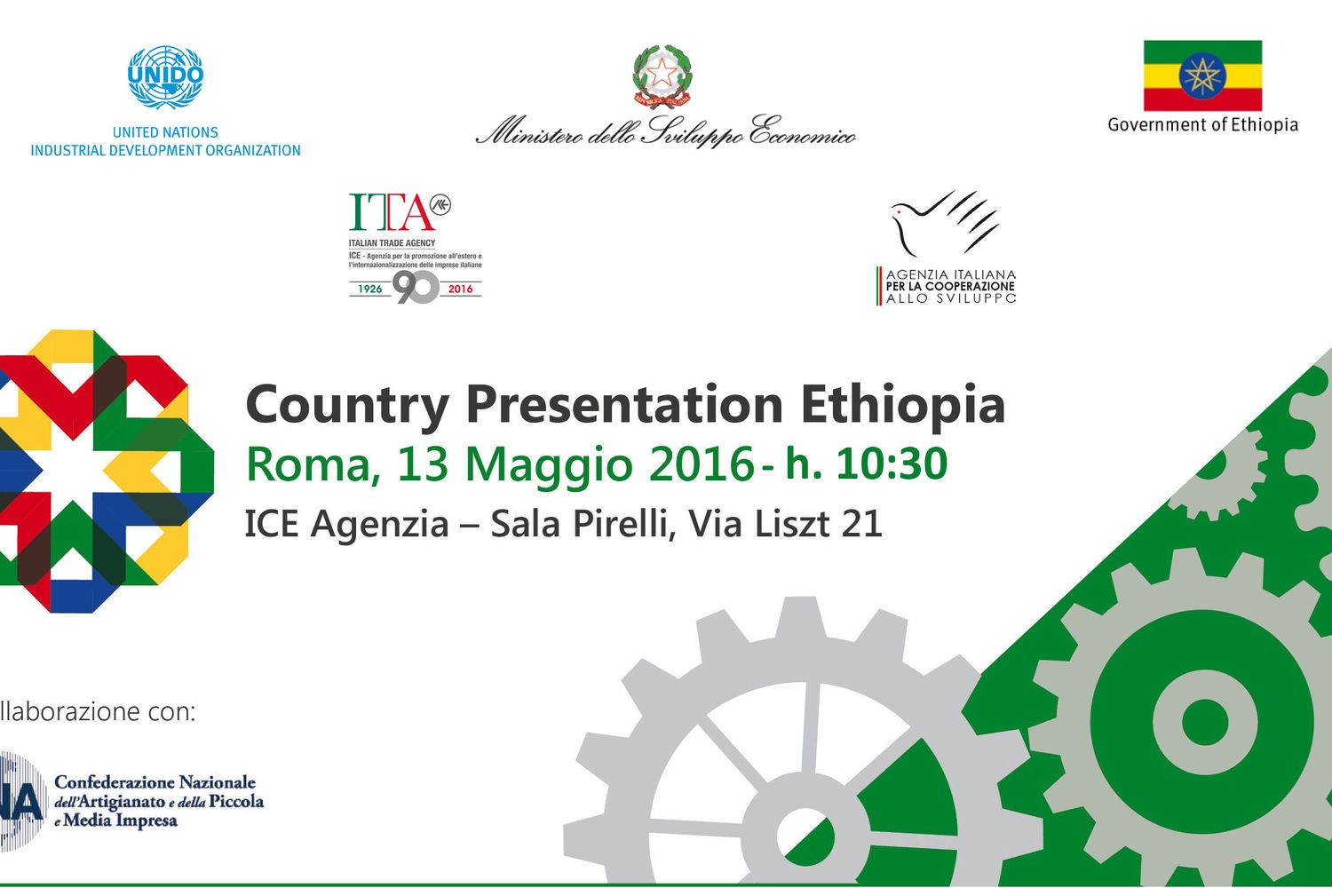 PRESENTAZIONE A ROMA DELL'ETIOPIA