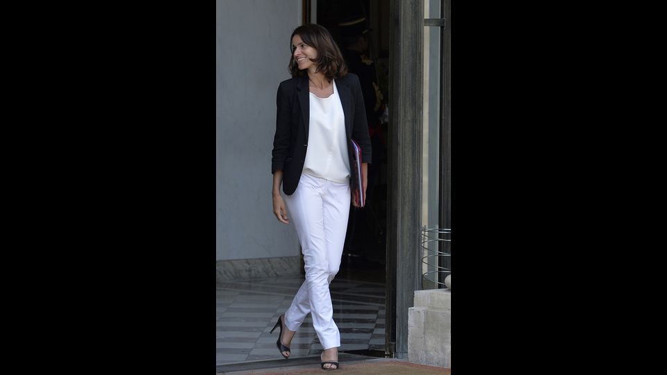&nbsp;Aurelie Filippetti, deputata socialista ed ex ministro della Cultura &nbsp;francese (foto Afp)
