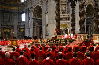 Papa-Francesco-celebra-per-la pentecoste (Afp)&nbsp;