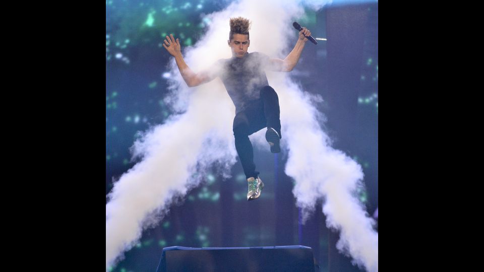 &nbsp;Donny Montell, Lituania (Afp)