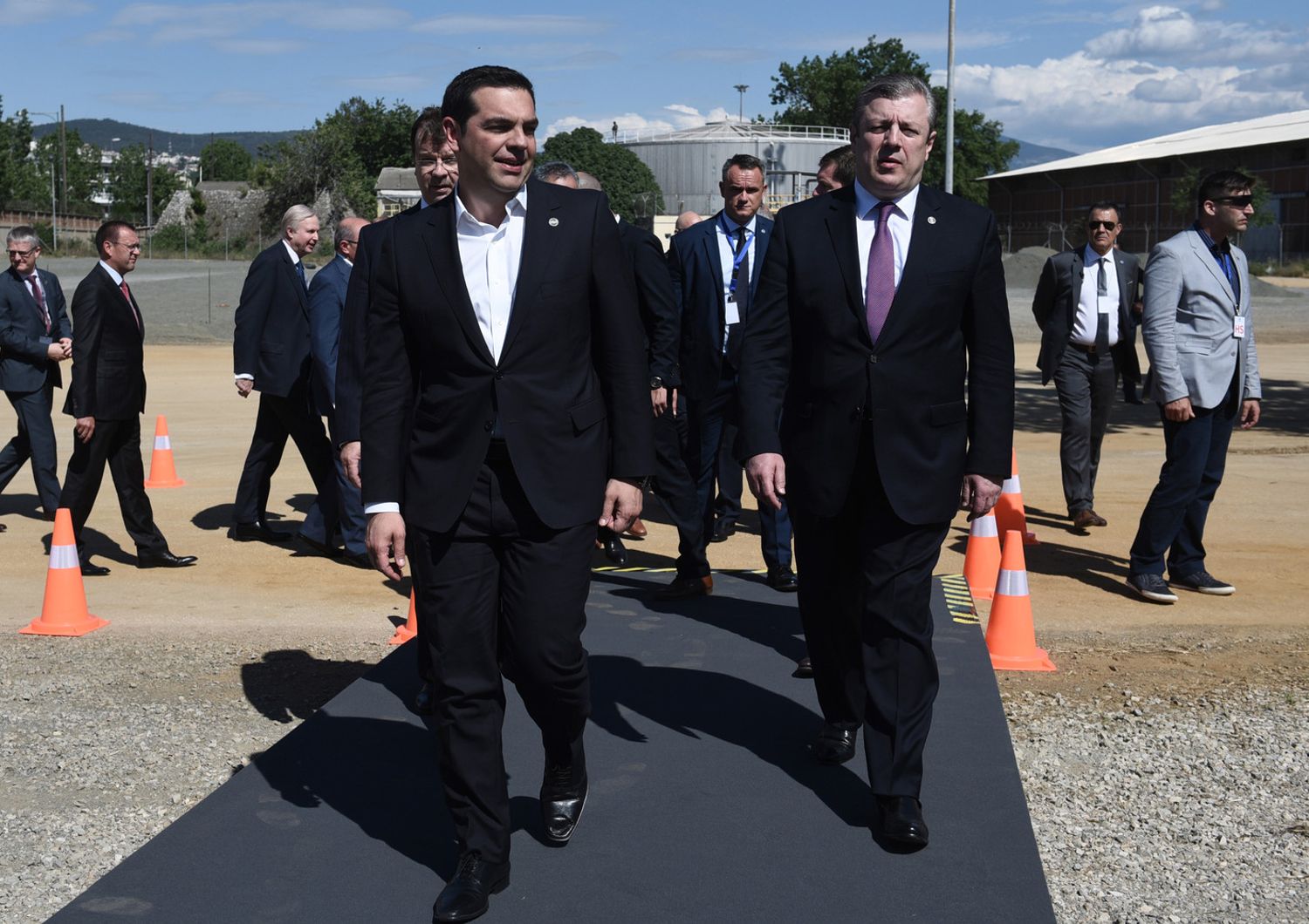 Tsipras al via lavori Tap Italia Albania
