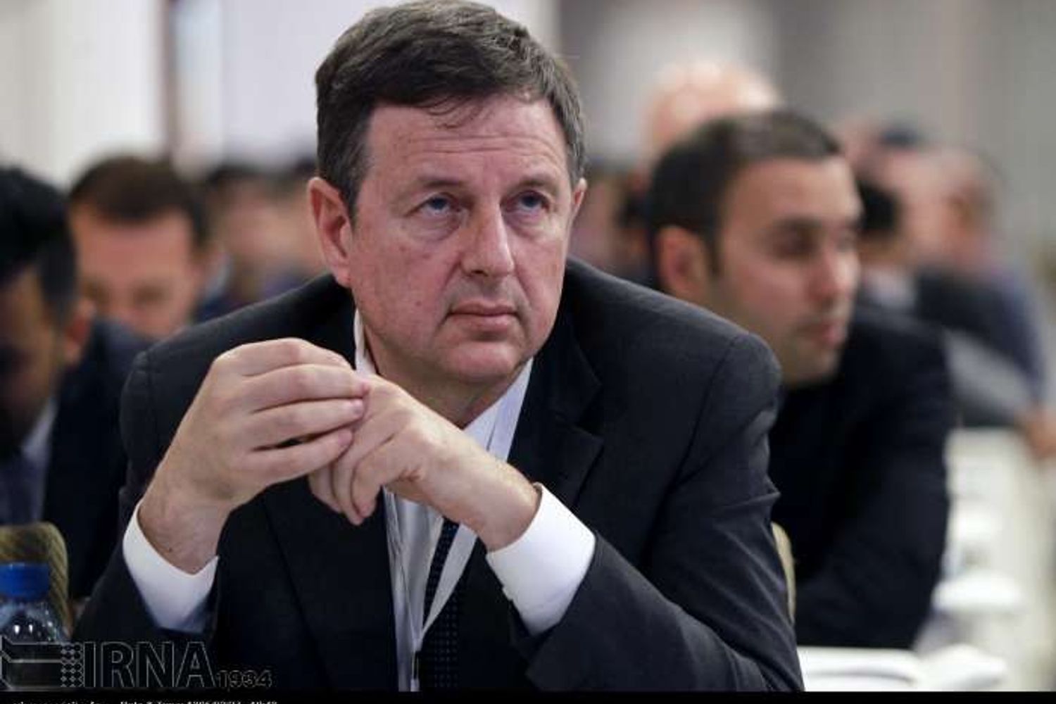 &nbsp;Riccardo Delleani Olivetti Summit Iran Italia (Foto Irna)