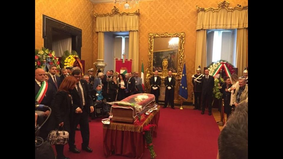 &nbsp; La camera ardente a Montecitorio