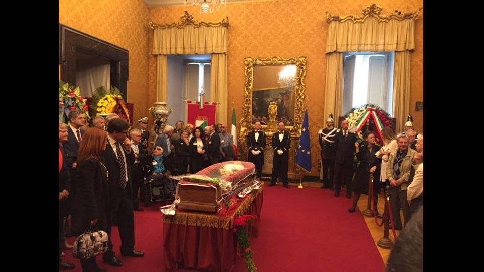 &nbsp;La camera ardente a Montecitorio