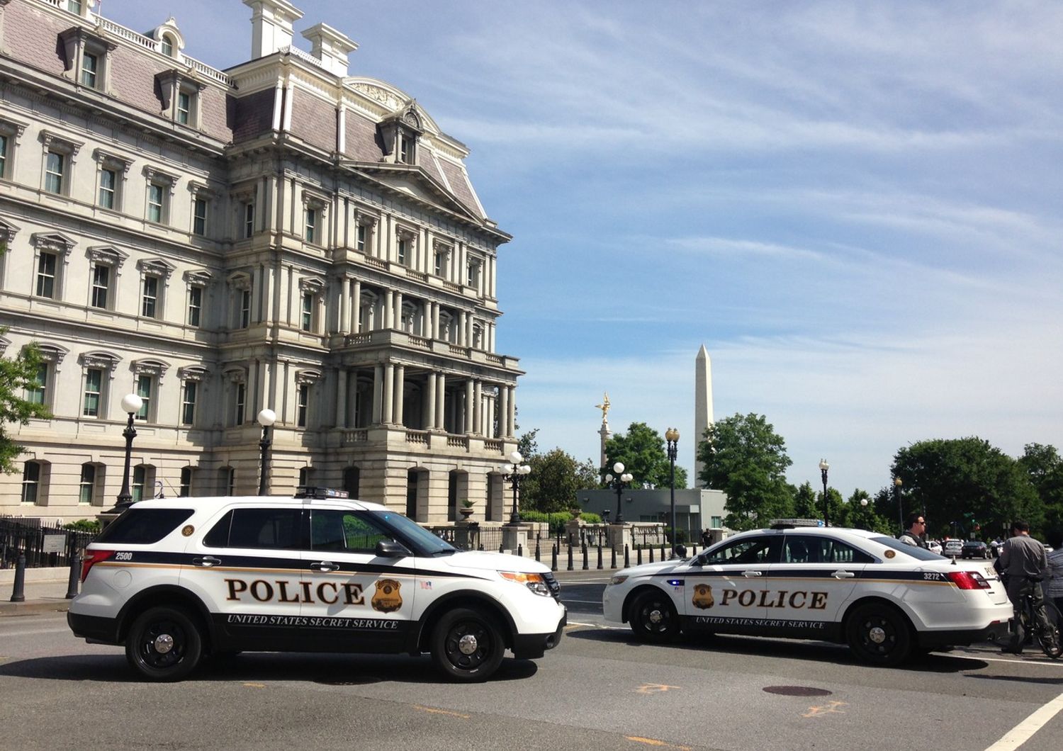 polizia fuori la White House (afp)&nbsp;