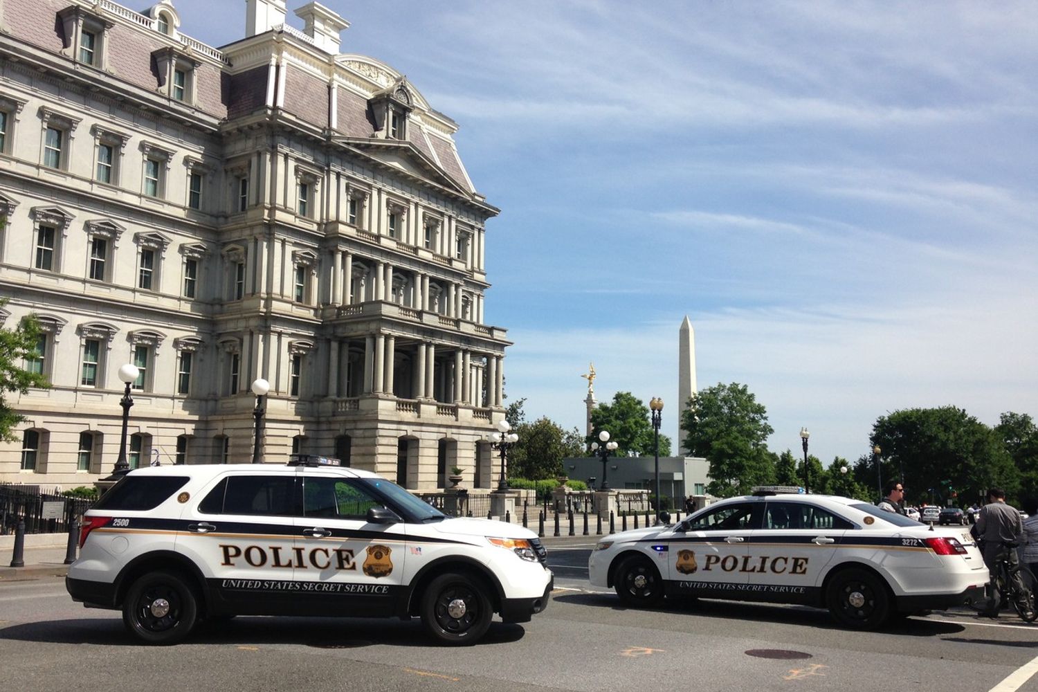 polizia fuori la White House (afp)&nbsp;