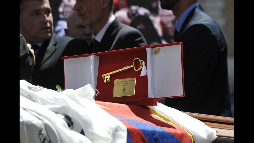 &nbsp; Pannella, l'addio a Piazza Navona&nbsp;(agf)