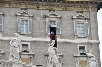 &nbsp;Papa Francesco Angelus (Agf)