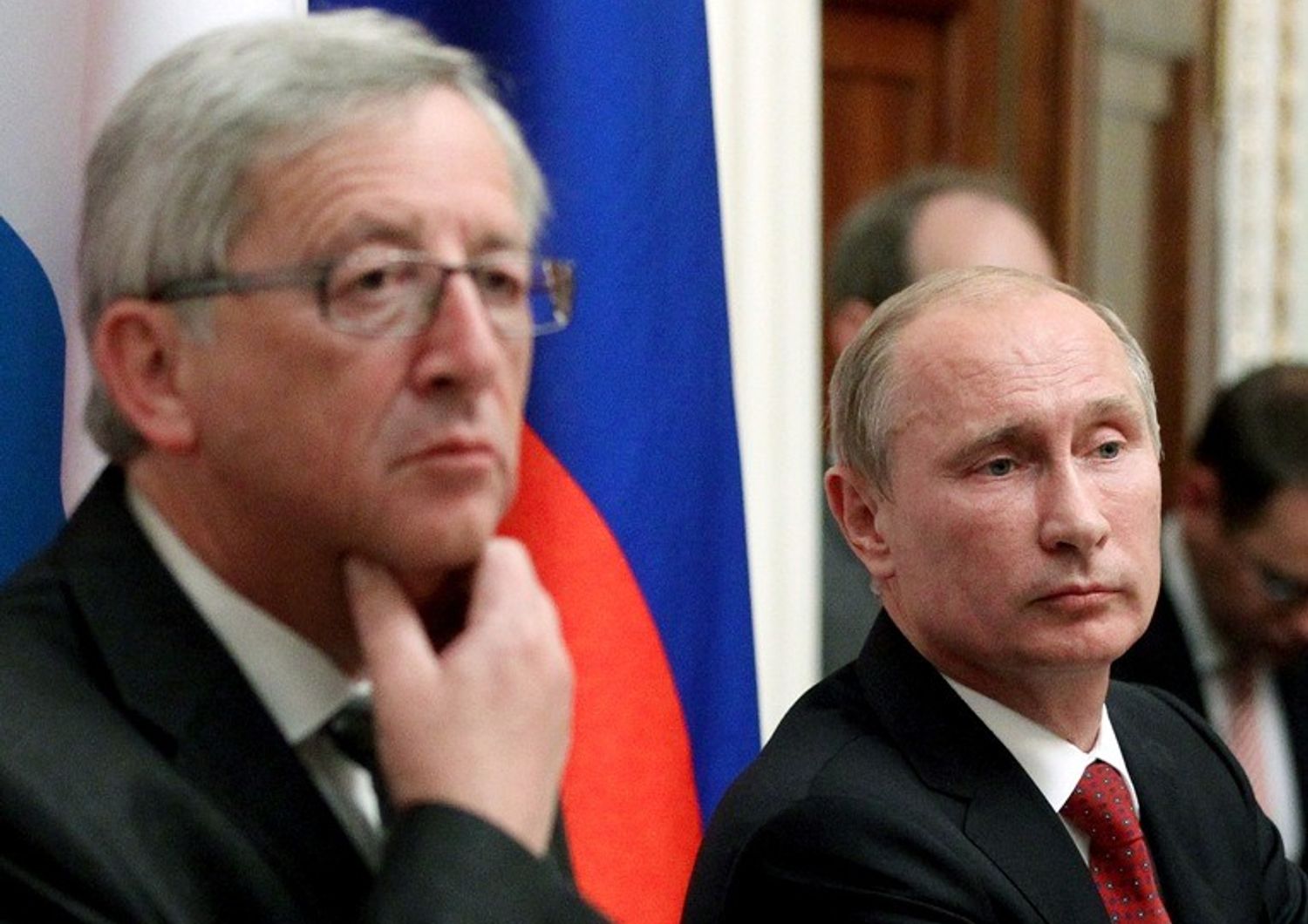 Putin-Juncker - afp