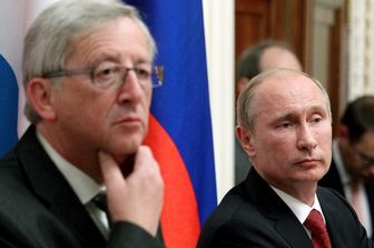 Putin-Juncker - afp