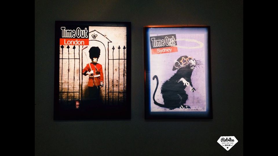 Le opere di Banksy in mostra a Roma a Palazzo Cipolla