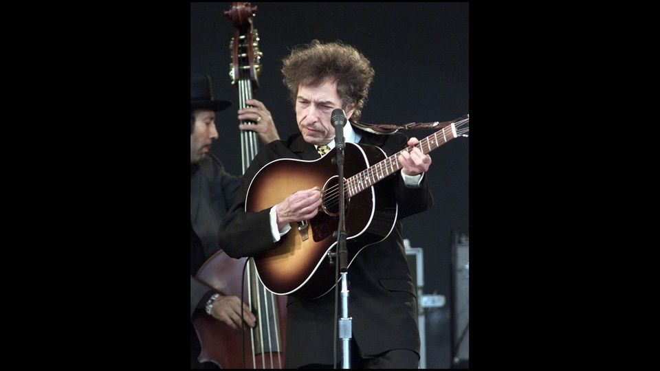 &nbsp;Bob Dylan nel 2001 (Afp)