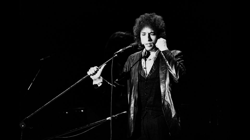 &nbsp;Bob Dylan al Pavillon di Parigi, luglio 1978 (Afp)